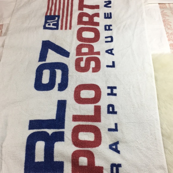Ralph Lauren Other - Ralph Lauren 1997 polo sport vintage large towel